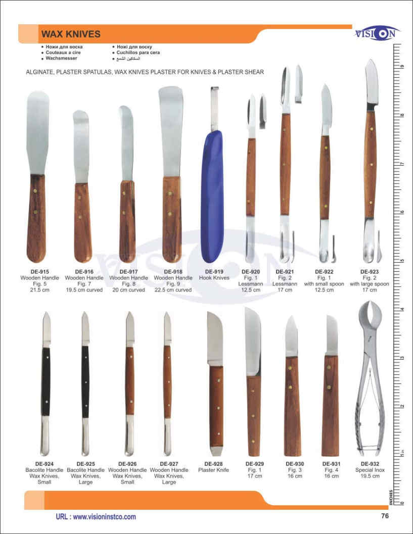 Vision Instruments Company Instruments